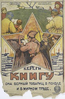 Take Care of Books, 1920. Creator: Unknown