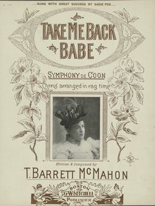 Take me back, babe 1898. Creator: Unknown