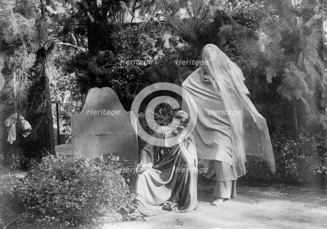 Takeshi Kanno & wife, 1914. Creator: Bain News Service.