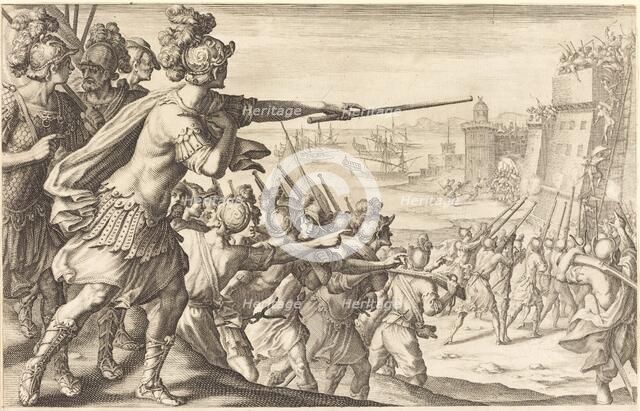 Taking of Bone, c. 1614. Creator: Jacques Callot.
