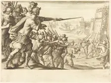 Taking of Bone, c. 1614. Creator: Jacques Callot