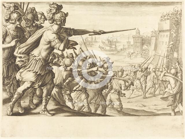 Taking of Bone, c. 1614. Creator: Jacques Callot.