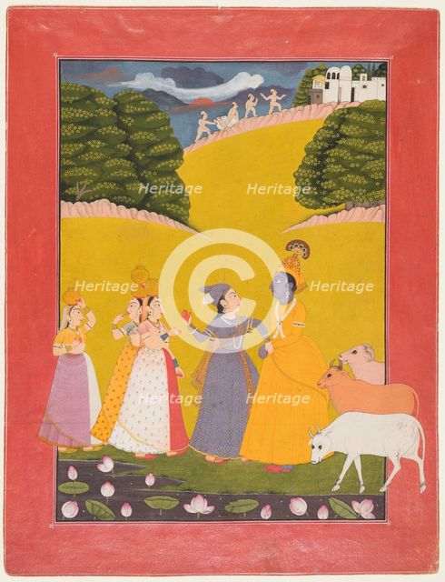 Taking of the Toll, Dana-lila, c. 1760. Creator: Unknown.