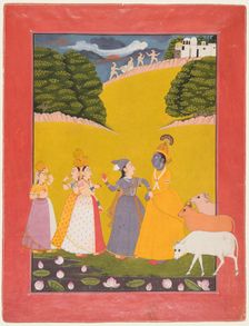 Taking of the Toll, Dana-lila, c. 1760. Creator: Unknown