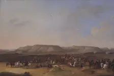 Taking of the Shumen Fortress. Artist: Willewalde, Gottfried (Bogdan Pavlovich) (1818-1903)