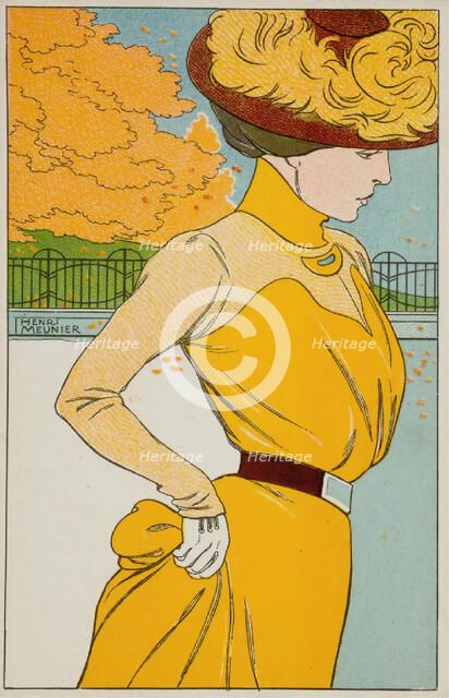 Taking a walk , 1900. Creator: Meunier, Henri Georges (1873-1922).