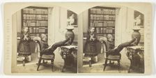 Taking Advantage of Leap Year, 1860/1901. Creator: Anthony & Company