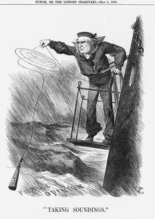 "Taking Soundings", 1888. Creator: Joseph Swain