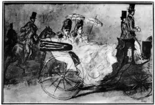 Taking the Air 19th century, (1930). Artist: Constantin Guys