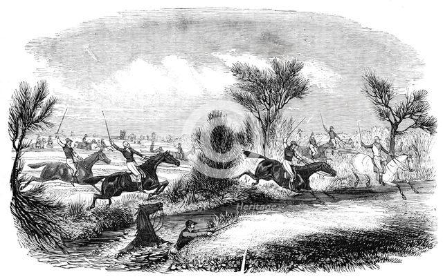 Taking the Brook, 1844. Creator: Unknown.