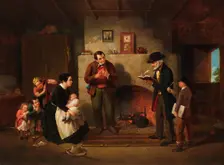 Taking the Census, 1854. Creator: Francis William Edmonds