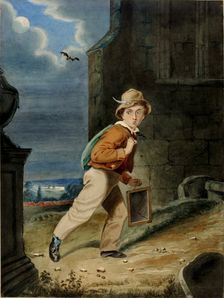 Taking the Shortcut, ca. 1860. Creator: W. H. Norton