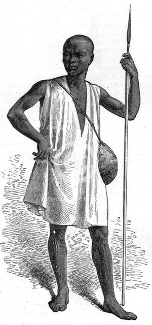 'Takrooree Soldier; A journey through Soudan and Western Abyssinia, with Reminiscences..., 1875. Creator: Unknown.