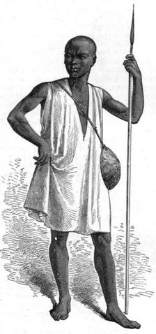 Takrooree Soldier; A journey through Soudan and Western Abyssinia, with Reminiscences..., 1875. Creator: Unknown
