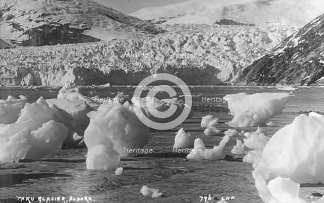 Taku Glacier, between c1900 and c1930. Creator: Unknown.