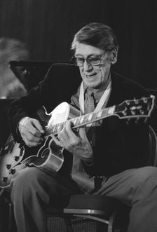 Tal Farlow, The March of Jazz, Clearwater Beach, Florida, 1997. Creator: Brian Foskett