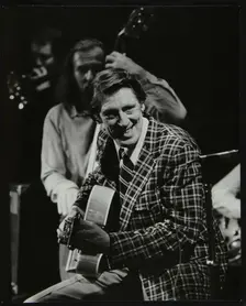 Tal Farlow (guitar) and Peter Ind (double bass), Wallingford, Oxfordshire, 1981. Creator: Denis Williams