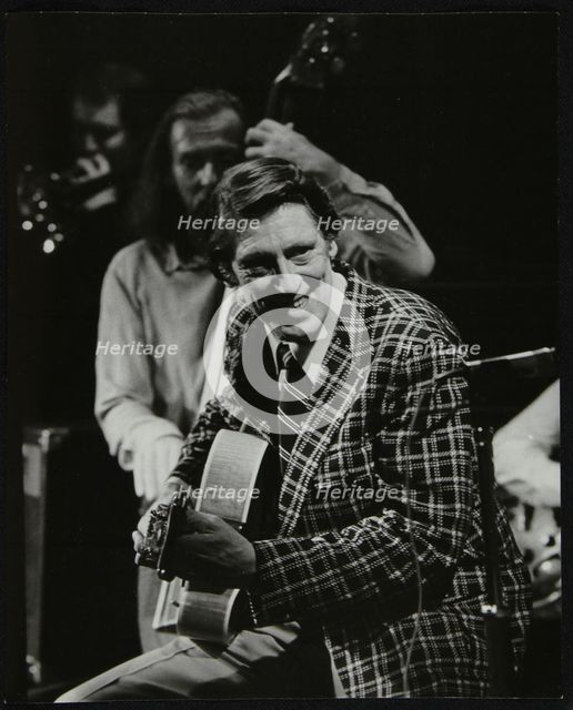 Tal Farlow (guitar) and Peter Ind (double bass), Wallingford, Oxfordshire, 1981. Creator: Denis Williams.