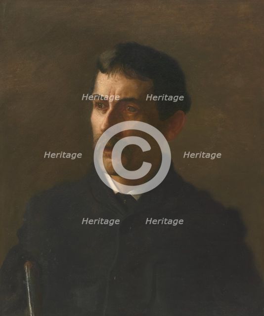 Talcott Williams, c. 1889. Creator: Thomas Eakins.