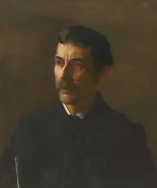 Talcott Williams, c. 1889. Creator: Thomas Eakins