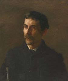 Talcott Williams, c. 1889. Creator: Thomas Eakins