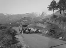 Talbot 14/45 of Kitty Brunell competing in the Monte Carlo Rally, Caithness, Scotland, 1929. Artist: Bill Brunell