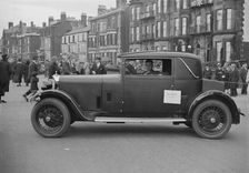 Talbot 14-45 sportsman's coupe of RG Roberts at the Southport Rally, 1928. Artist: Bill Brunell