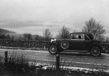 Talbot 14/45 of Kitty Brunell competing in the Monte Carlo Rally, 1929. Artist: Bill Brunell