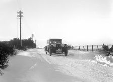 Talbot 14/45 sportsman's coupe of Kitty Brunell competing in the Monte Carlo Rally, 1929. Artist: Bill Brunell