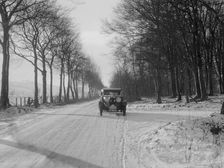 Talbot 14/45 sportsman's coupe of Kitty Brunell competing in the Monte Carlo Rally, 1929. Artist: Bill Brunell