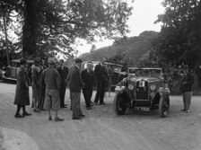 Talbot 18/55 4-seater tourer at the JCC Inter-Centre Rally, 1932. Artist: Bill Brunell