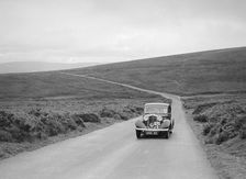 Talbot 10 of CRY King, winner of a bronze award at the MCC Torquay Rally, July 1937. Artist: Bill Brunell