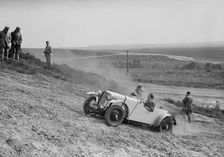 Talbot 10 sports of DH Perring, Great Weat Motor Club Trial, Wool Heath, Dorset, 1938. Artist: Bill Brunell