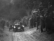 Talbot of EPH Jones competing in the JCC Half-Day Trial, 1930. Artist: Bill Brunell