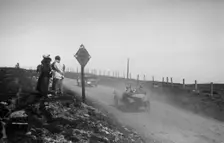 Talbot of HG Day and Salmson of Armand Bovier taking part in the Scottish Light Car Trial, 1922. Artist: Bill Brunell