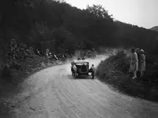 Talbot open 2-seater of Mrs Hawkes competing in a JCC hillclimb, South Harting, Sussex, 1922. Artist: Bill Brunell