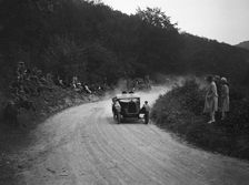 Talbot open 2-seater of Mrs Hawkes competing in a JCC hillclimb, South Harting, Sussex, 1922. Artist: Bill Brunell