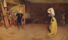 Talbot and the Countess of Auvergne 1875, (c1915). Creator: William Quiller Orchardson