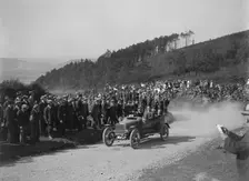 Talbot competing in the South Wales Auto Club Caerphilly Hillclimb, Wales, pre 1915. Artist: Bill Brunell