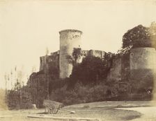 Talbot's Tower, Falaise Castle, 1856. Creator: Alfred Capel-Cure
