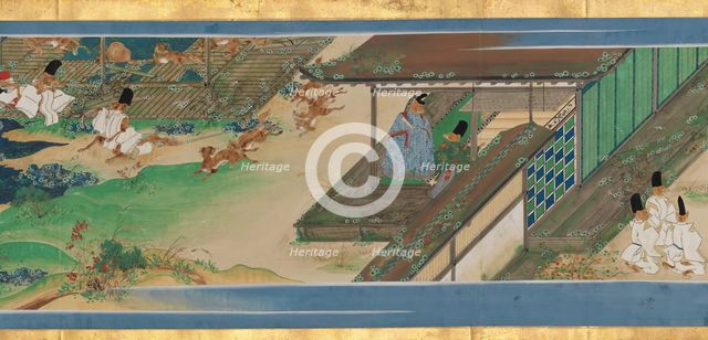 Tale of a Strange Marriage (Konkai Zoshi), ca. 1858. Creator: Ukita Ikkei.