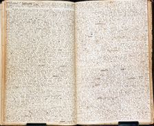 Tales by Charlotte Brontë, c1834. Creator: Charlotte Bronte
