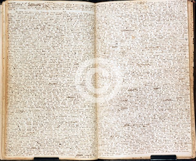 Tales by Charlotte Brontë, c1834. Creator: Charlotte Bronte.