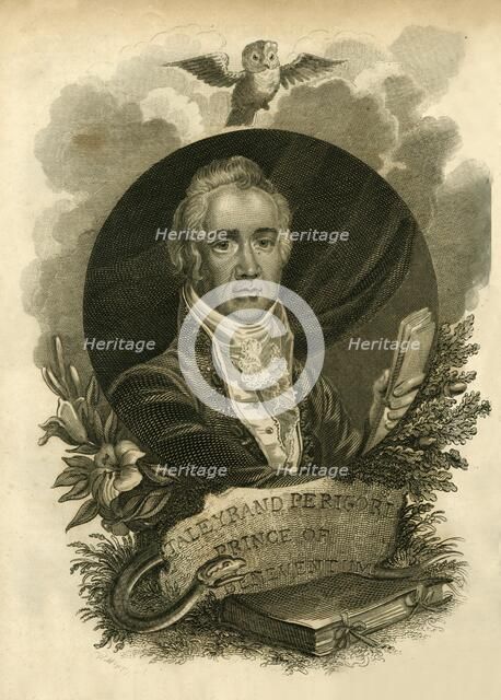 'Taleyrand Perigord, Prince of Beneventum',  (1754-1838), 1816. Creator: Unknown.
