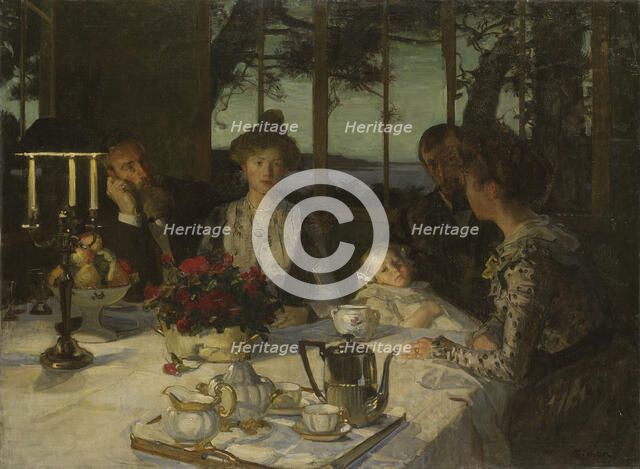 Talking in the Twilight.