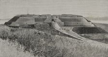 Talien-wan Fort, China, in the homonymous bay, 1898. Creator: Unknown
