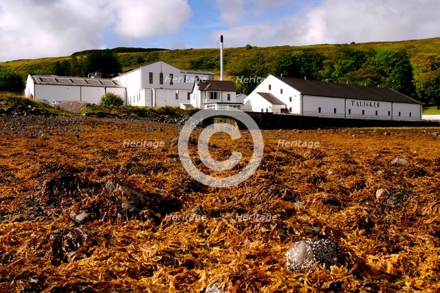 Talisker Distillery, Isle of Skye, Highland, Scotland. Creator: Peter Thompson.