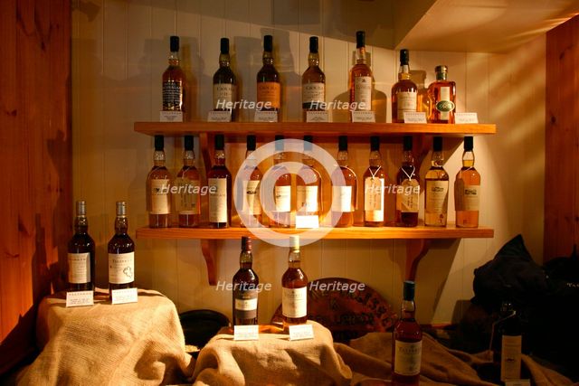 Talisker Distillery Shop, Isle of Skye, Highland, Scotland. Creator: Peter Thompson.
