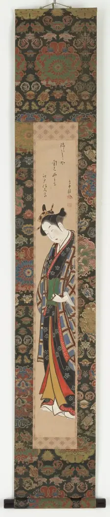 Tall woman standing, Edo period, ca. 1753-1760. Creator: Unknown