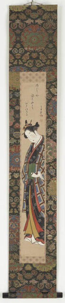 Tall woman standing, Edo period, ca. 1753-1760. Creator: Unknown